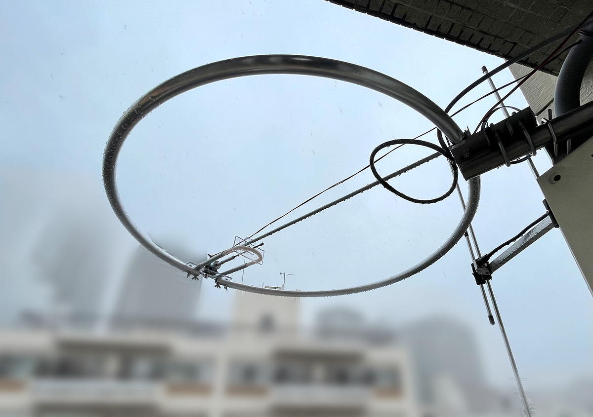 MLA(マグネチックループアンテナ) - Lucille dog's diary