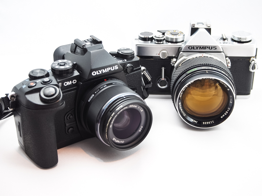 オリンパス OM-1フィルムカメラとOlympusレンズセット オリンパス OM-1