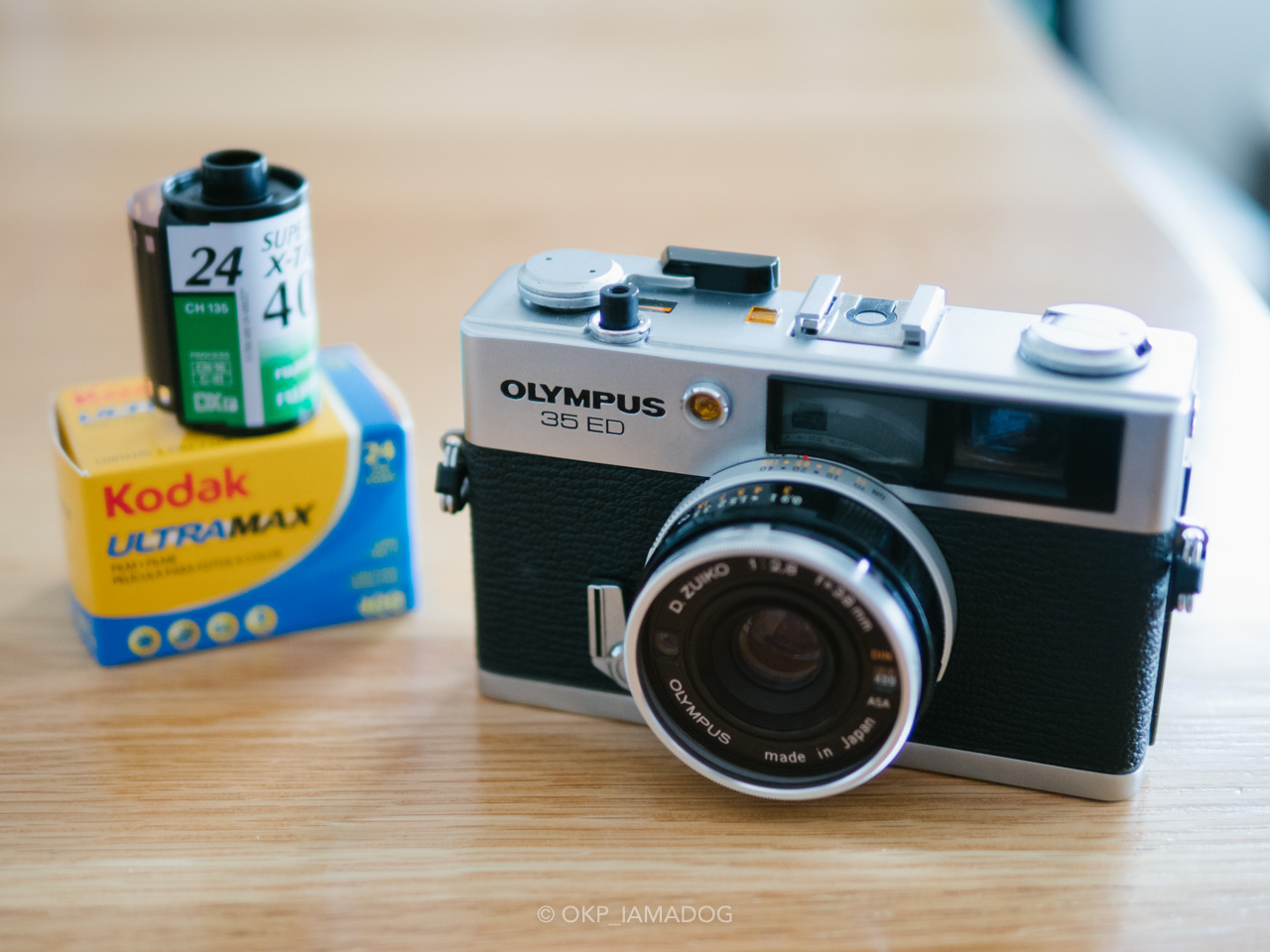 続・フィルムカメラとOLYMPUS 35 ED - I AM A DOG