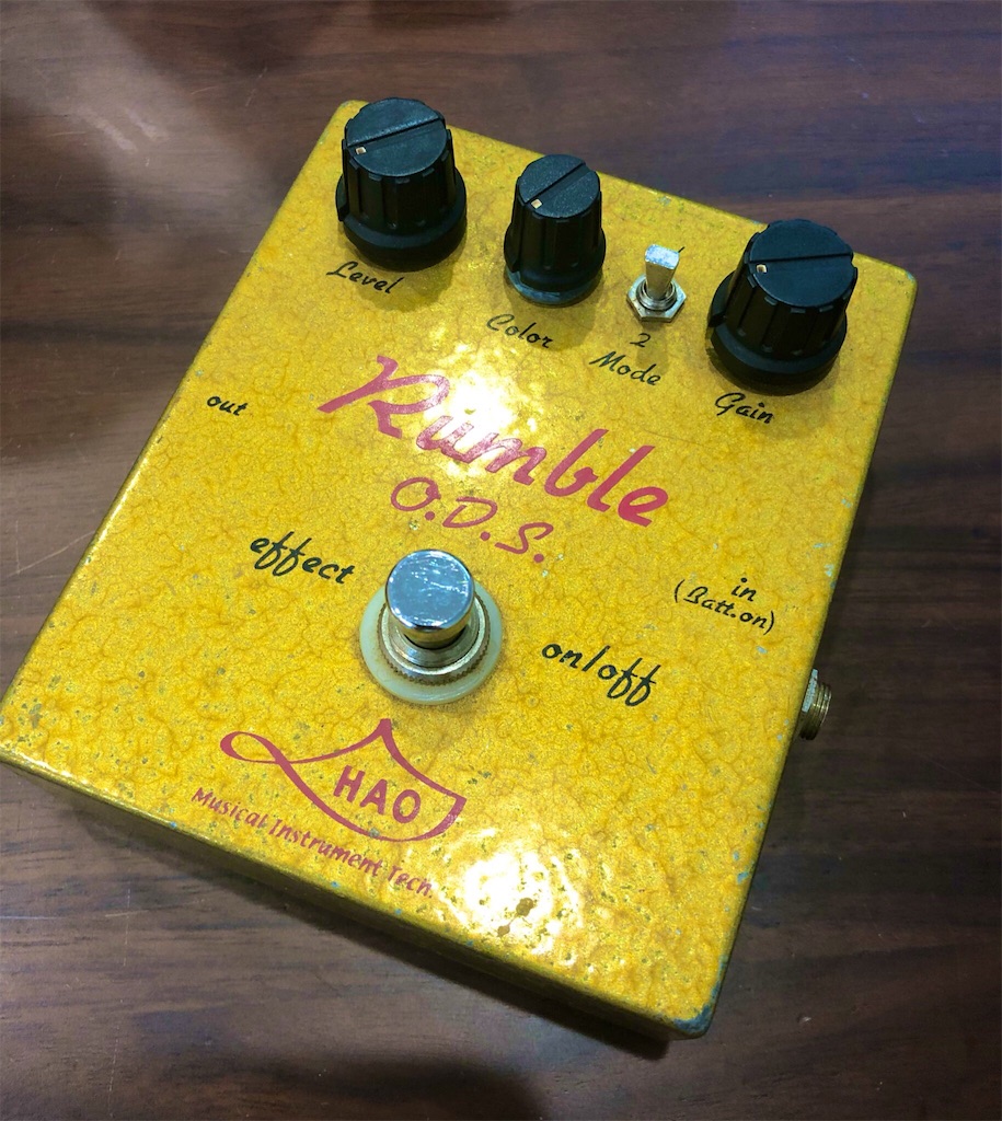 ギター Hao Rumble MOD Hao Rumble MOD Overdrive/Booster Pedal