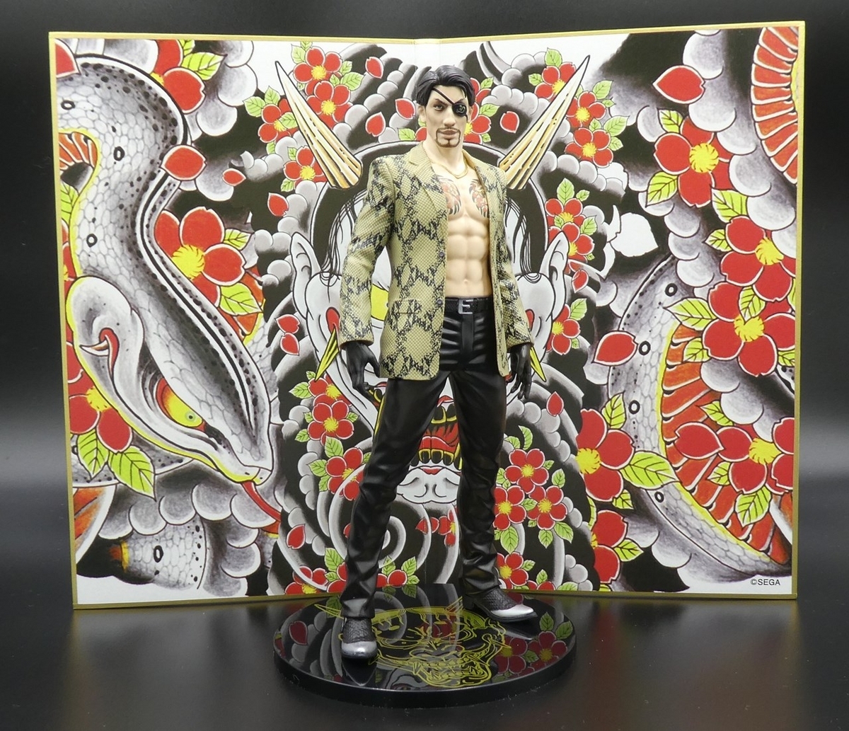 龍が如く DIGSTA 真島吾朗 フィギュア 限定特典付き ミニ屏風 DIGSTA