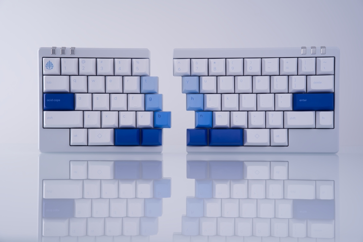 自作キーボード 7spro BLE Micro 完全無線化