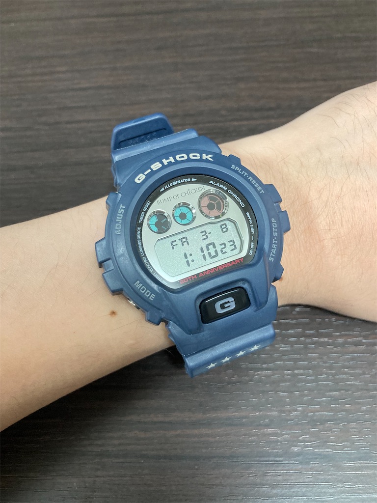 Gショック×BUMP OF CHICKENコラボ（2016） DW-6900ベースのレビュー