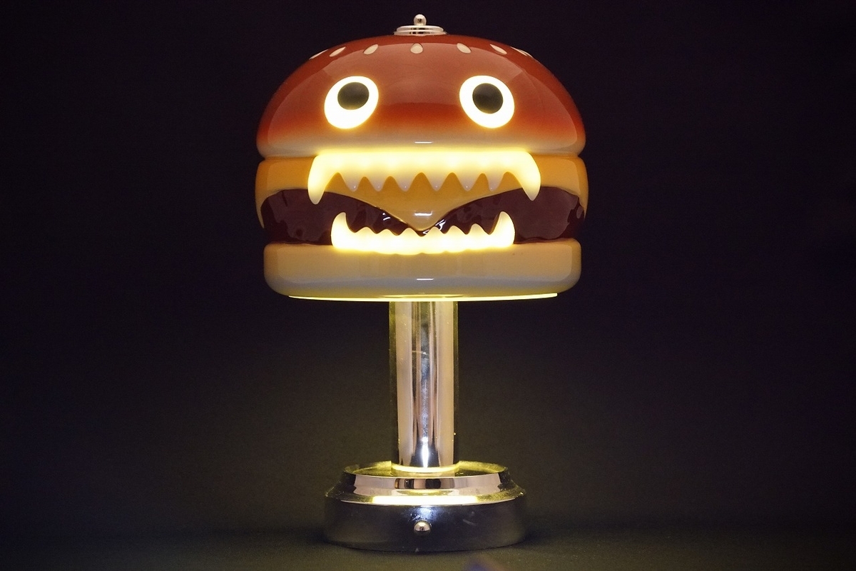 UNDERCOVER× UNDERCOVER × MEDICOM TOY ハンバーガーランプ HAMBURGER
