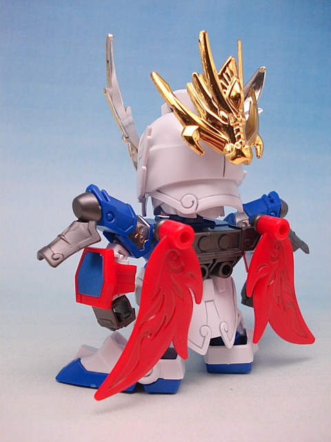 バンダイ BB戦士 三国伝 翔烈帝 劉備ガンダム 龍輝宝 的廬 レビュー