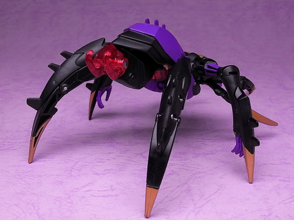 トランスフォーマーアニメイテッド ブラックアラクニア レビュー - YO
