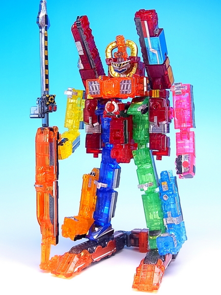 超超トッキュウダイオー ミニプラ レインボークリアスペシャル