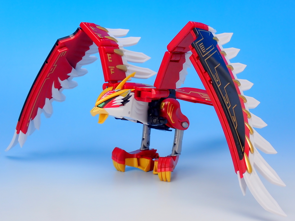 SMP 百獣合体 ガオイカロス で遊ぶ - YOの玩具箱