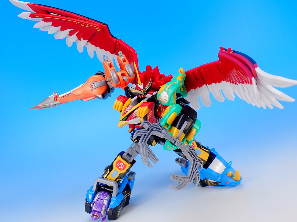 新品未開封】SMP 百獣合体 ガオイカロス(4個入) コンプセット