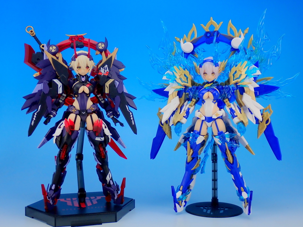 メガミデバイス 皇巫 スサノヲ 蒼炎 MSGホロニックアームズ付き