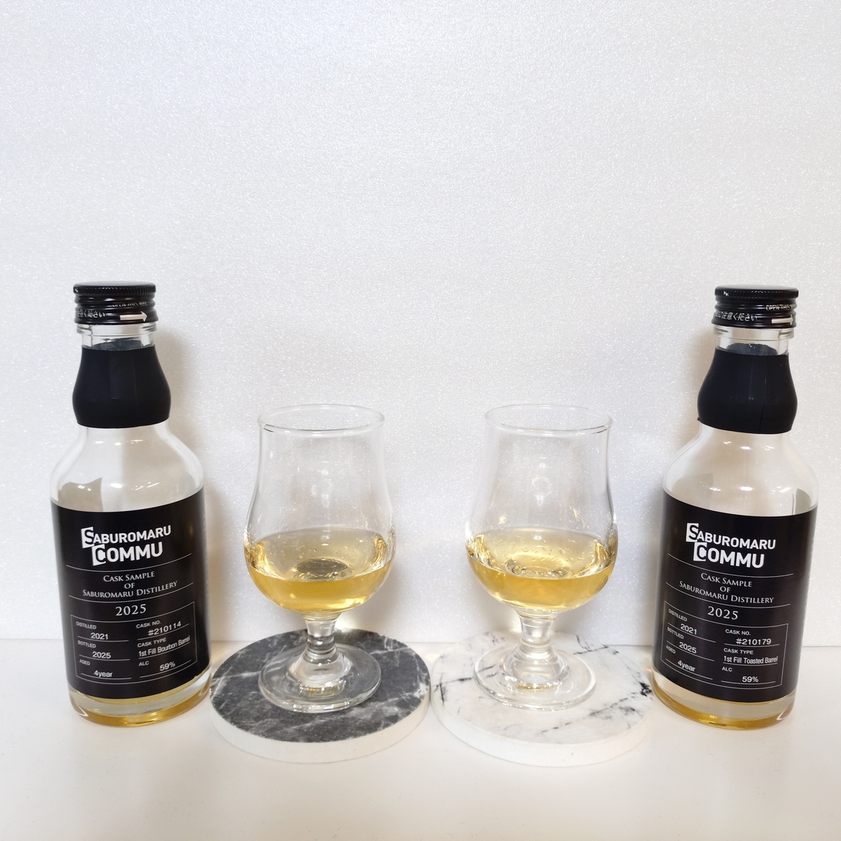 三郎丸蒸留所 三郎丸コミュ カスクサンプル 2種(2025年版) - ZeekなGoe