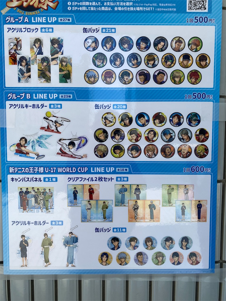 新テニスの王子様 U-17日本代表ピンズ 全10種 セット Genius10 新