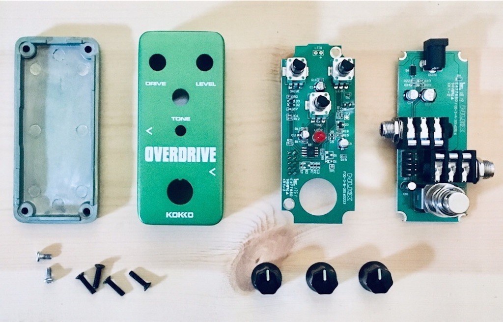 定番歪みエフェクターTube Screamer Miniの激安コピー品に
