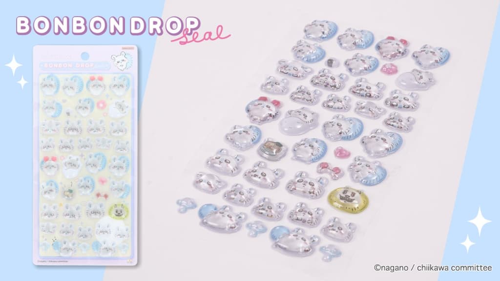 ちいかわボンボンドロップシール第2弾が11月21日発売！購入方法や予約