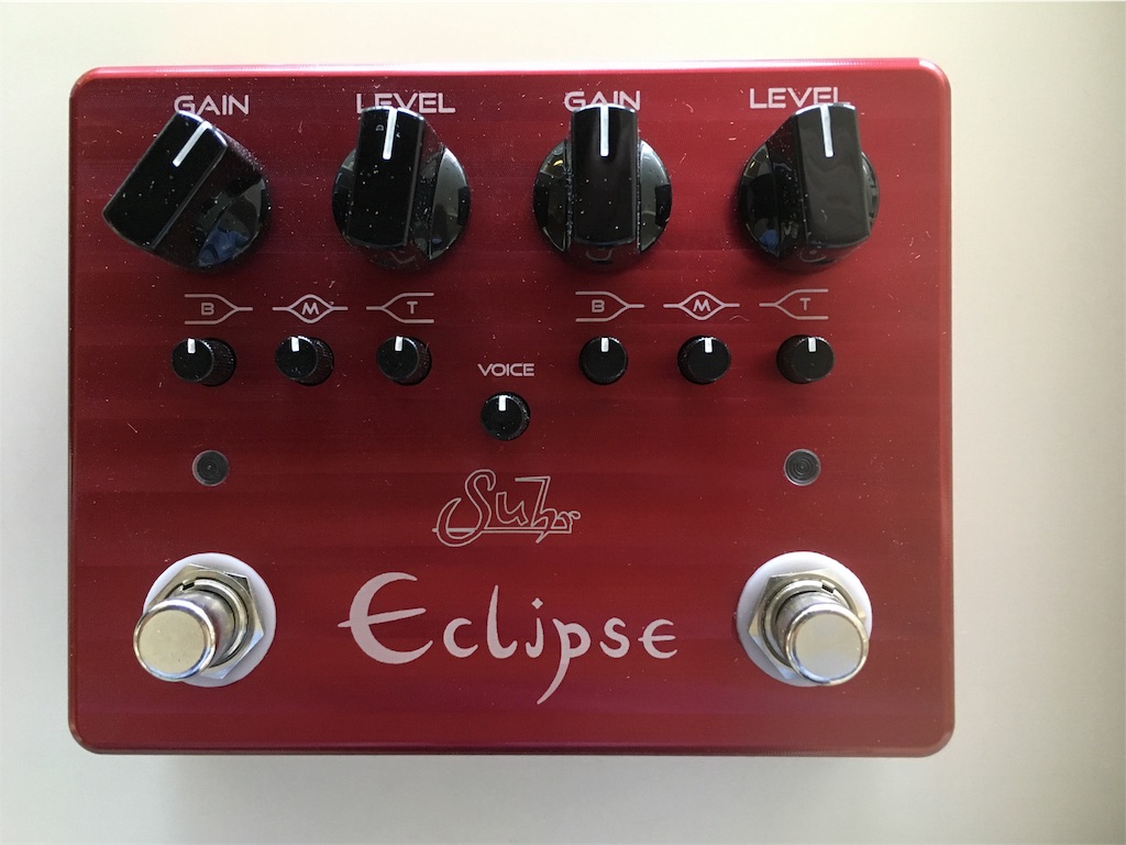 Suhr Eclipse エフェクター サイン入り Suhr Eclipse エフェクター