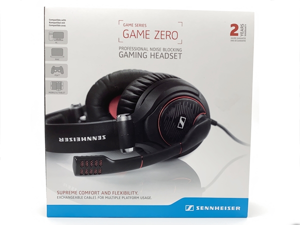 SENNHEISER GAME ZERO レビュー】ゲーム用にチューニングされた定番