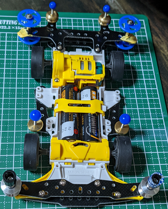 ミニ四駆 完成品 完成車 VZシャーシ B-MAX仕様 レイスピアー ミニ四駆