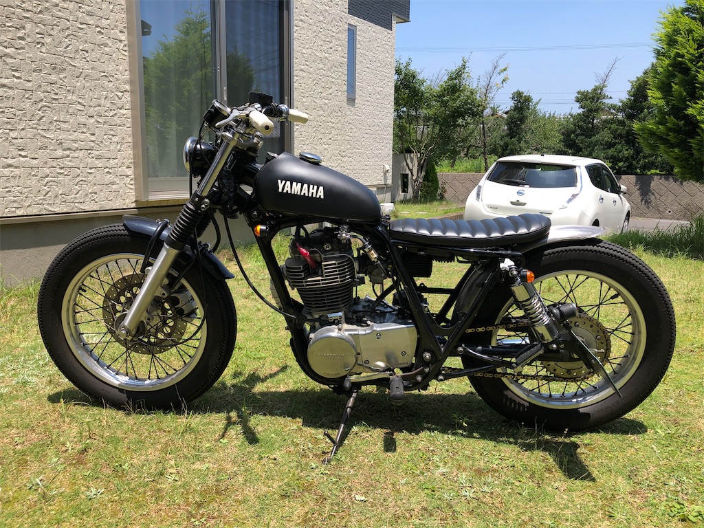 sr400 純正タンク マットブラック sr400 純正 マットブラックタンク