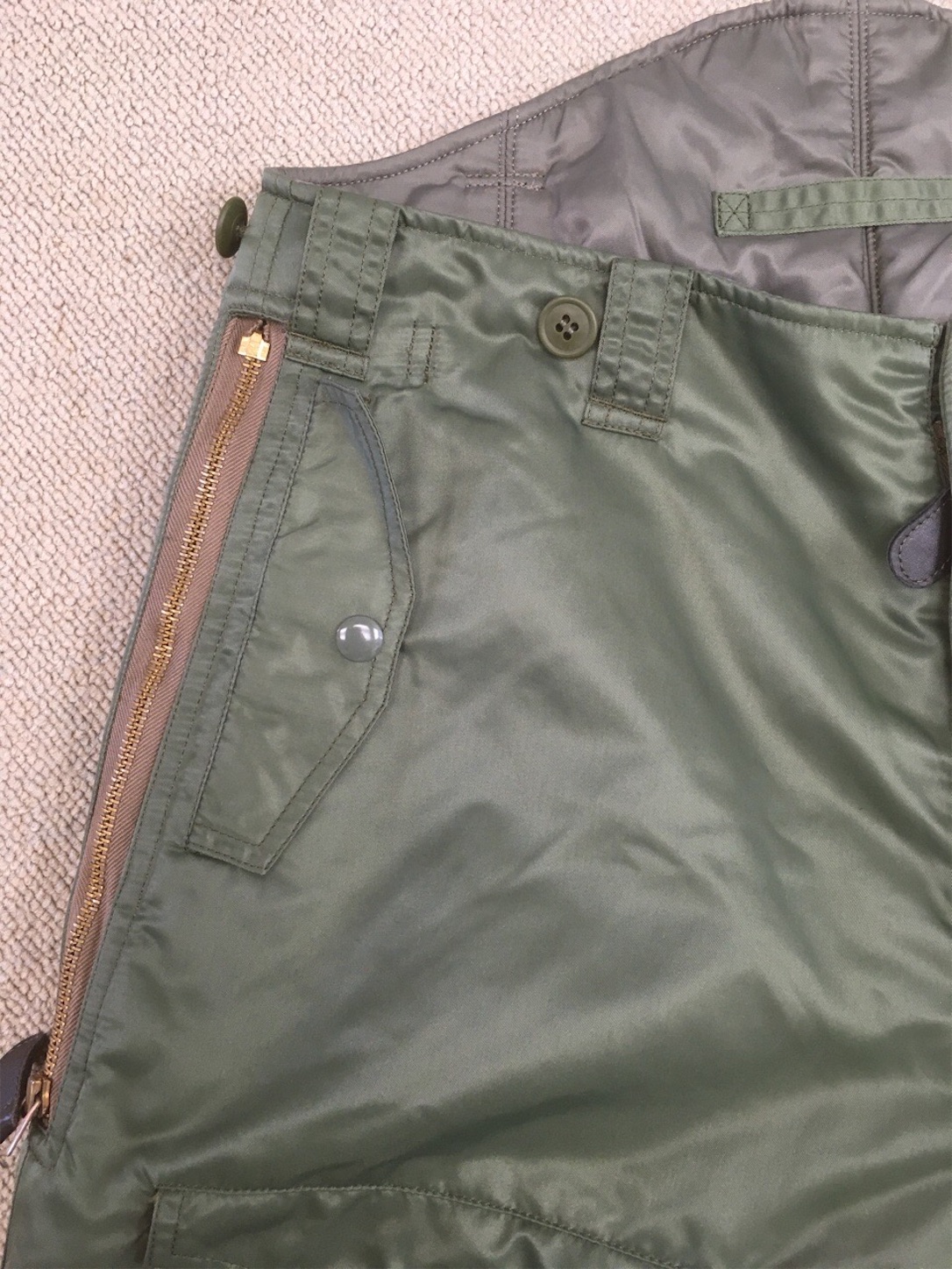 メーカー不明！【アメリカの軍服】空軍パイロット用防寒トラウザーズF