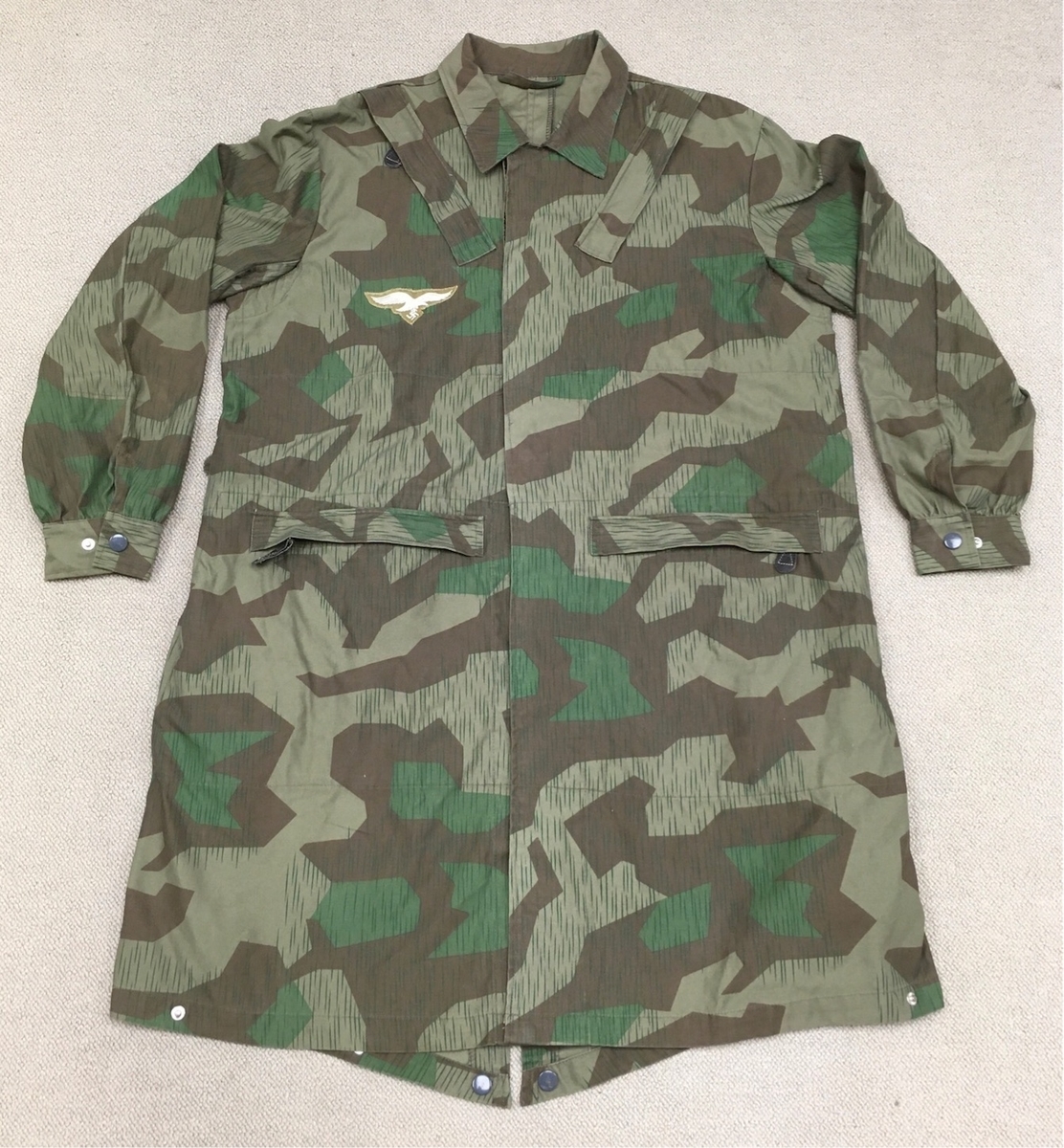 レアカラーです！【ドイツの軍服】空軍降下猟兵（空挺）用迷彩スモック