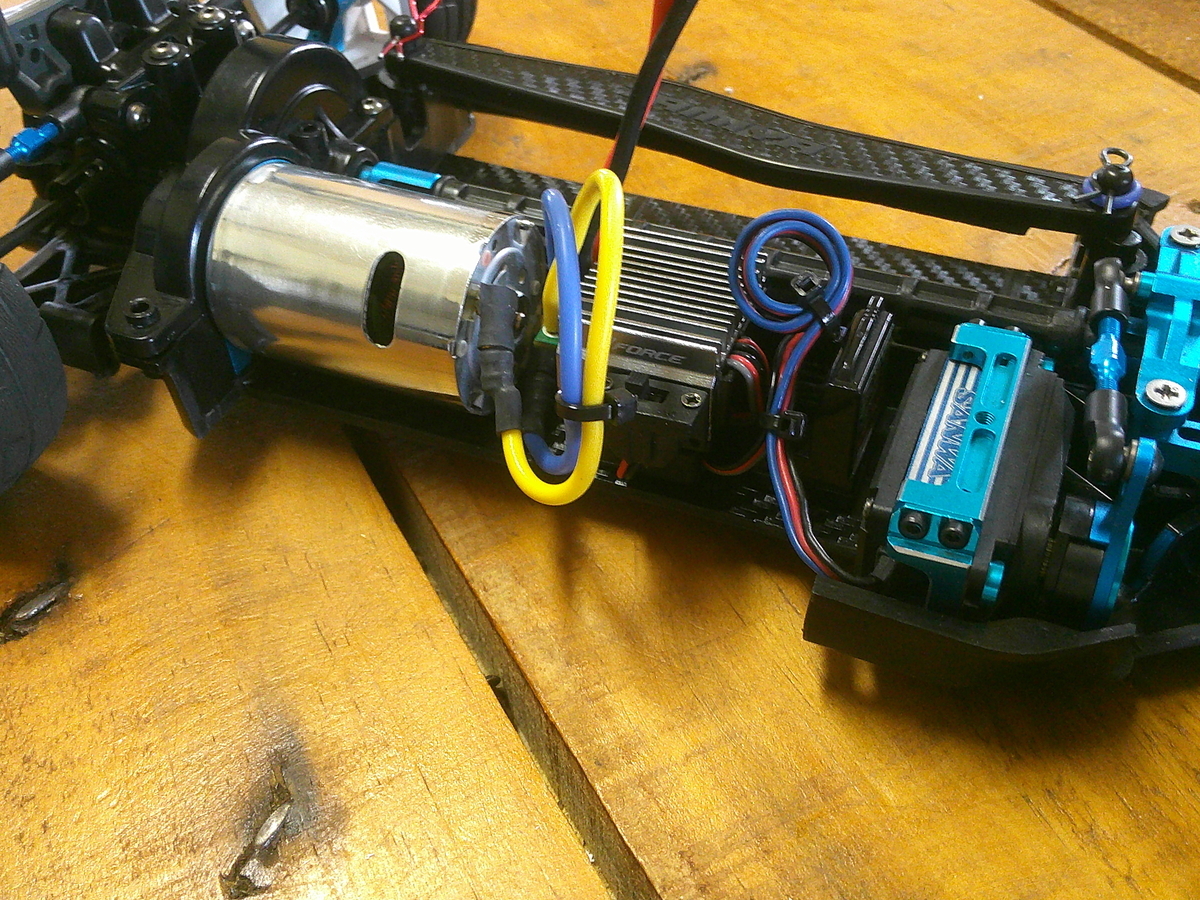 タミヤ TT-02 540モーター仕様 再び。 - （兎）模型技術部
