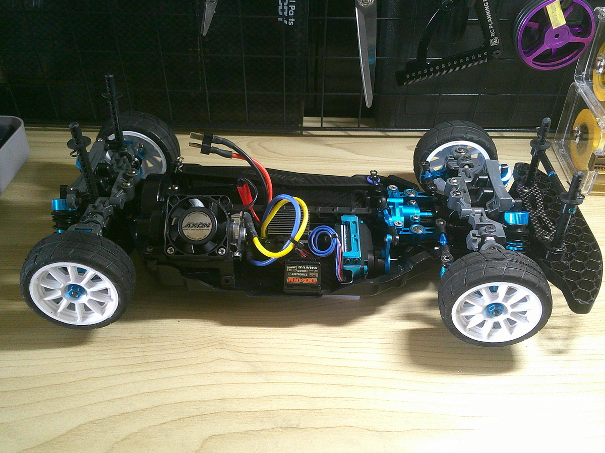 タミヤ TT-02 まったり走行仕様 その④ - （兎）模型技術部