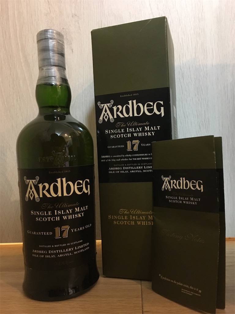 00年代初期流通 アードベッグ 17年 国分 野澤組扱い - ウイスキーの庭
