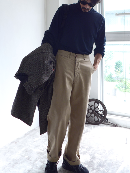 1940～50s Vintage U.S.ARMY M45 Khaki Chino Trousers ヴィンテージ45