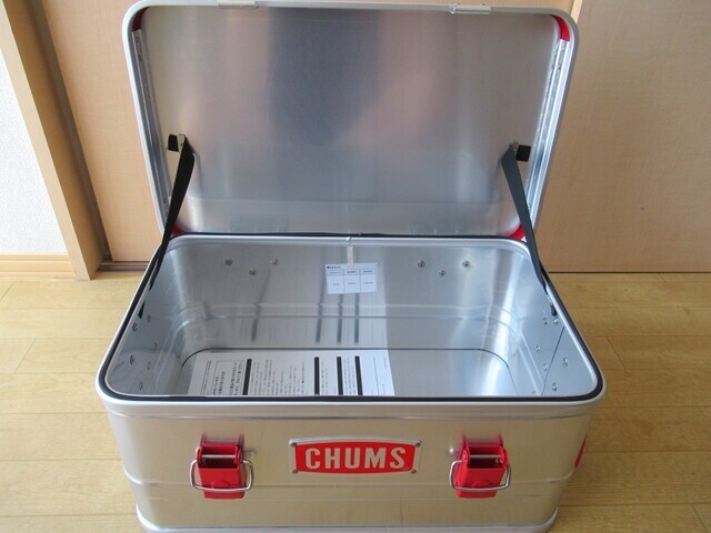 チャムスストレージボックスレビュー！アルミボックスの容量とサイズ感