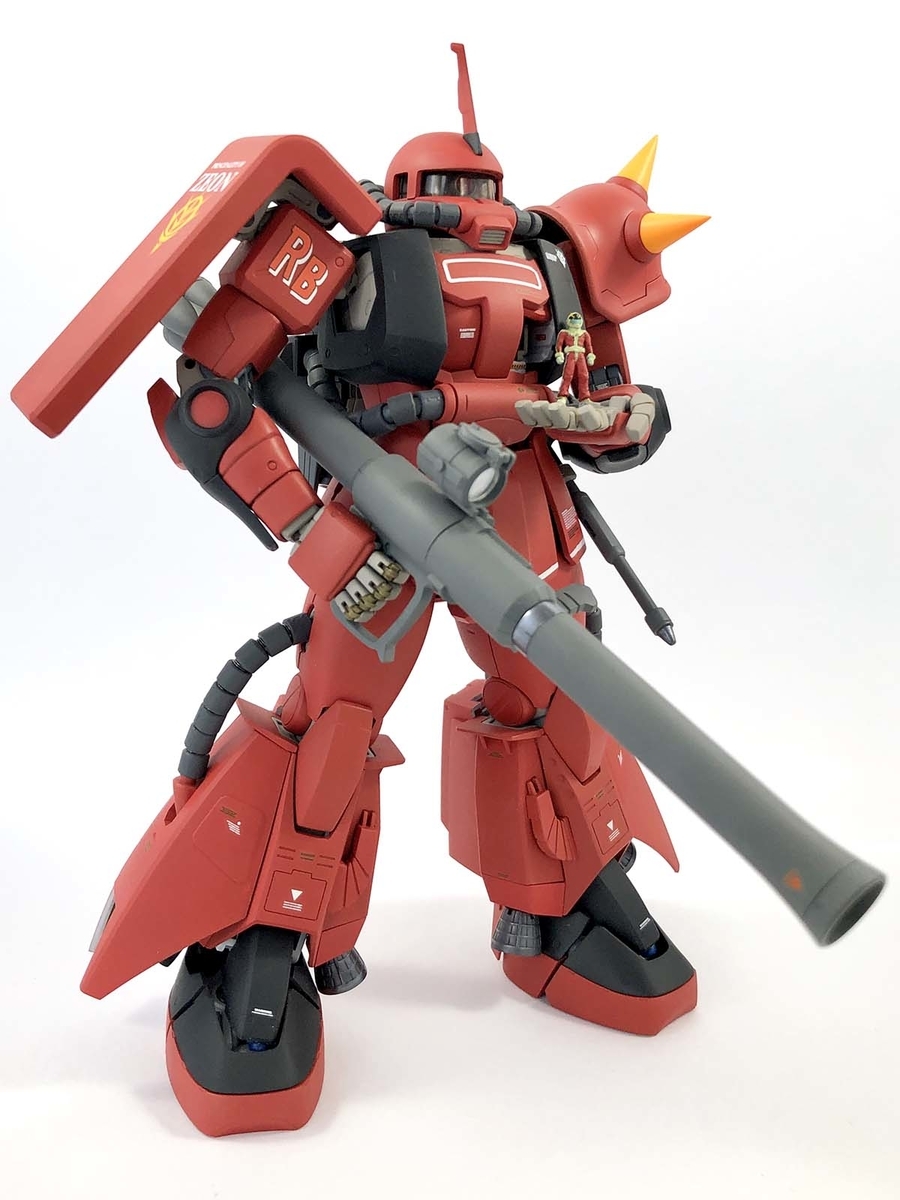 MG MS-06R-2 ジョニー・ライデン専用 ザクII 塗装/改修レビュー | APYAPON