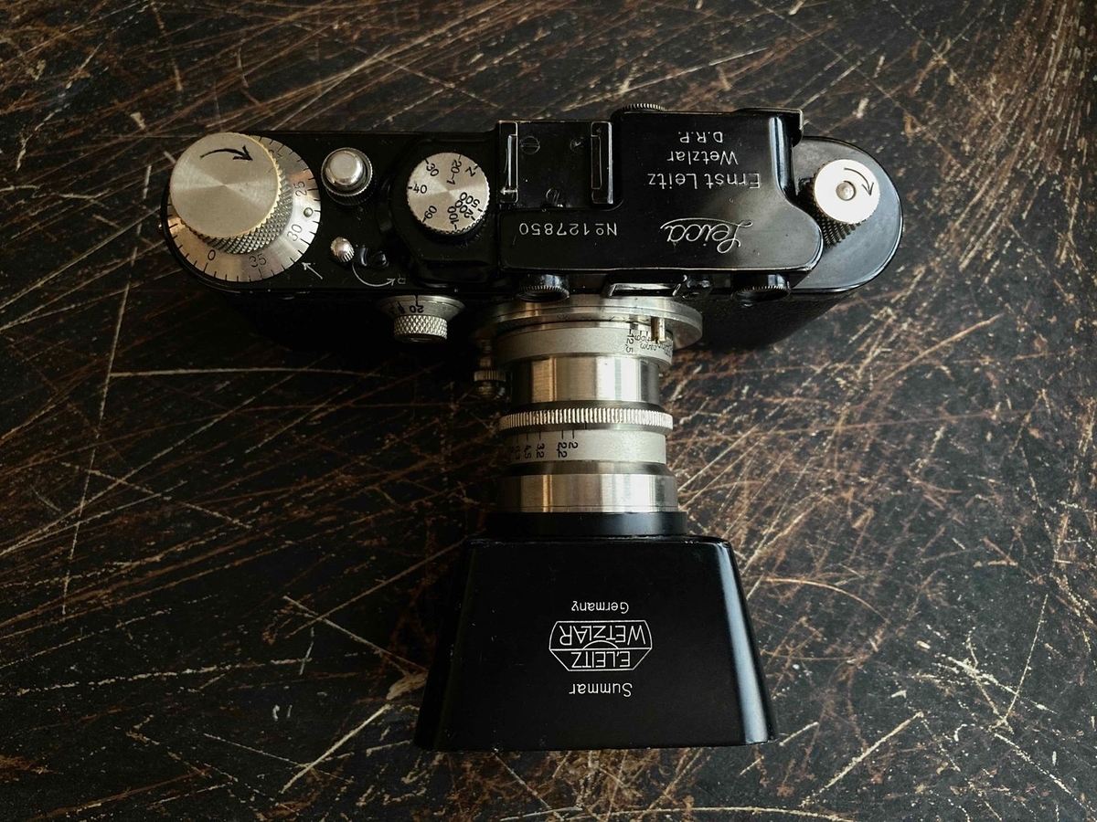 Leica Summar 5cm F2 ひょっとこ ズマール ニッケル L39 中古)Leica