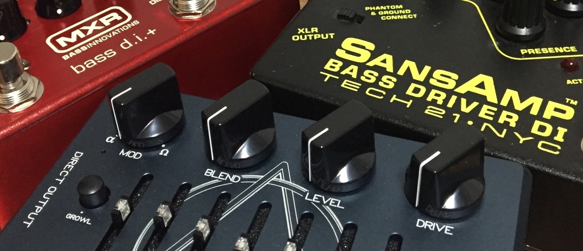 ベース用プリアンプエフェクターのおすすめ10選 - あさぎベーススタジオ