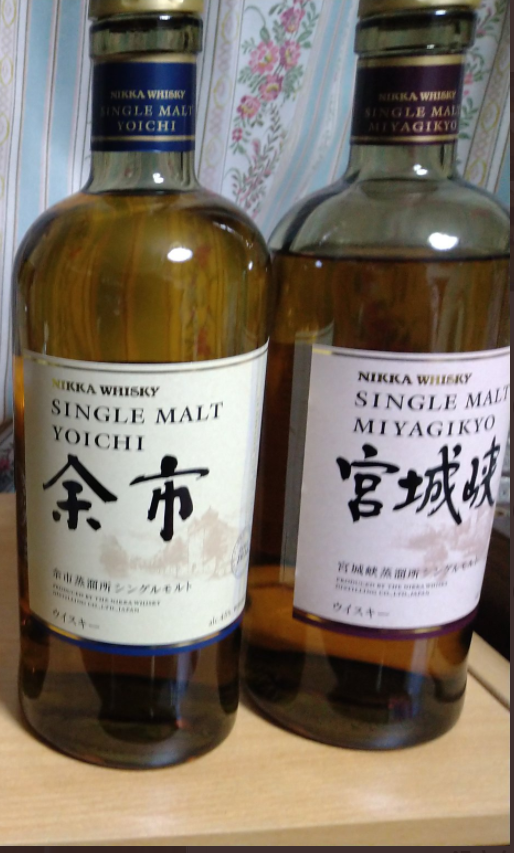 国産シングルモルトウィスキー飲み比べてみた～山崎・白州・余市・宮城