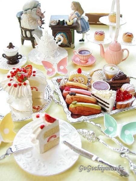 プリンセスティーパーティ☆ご褒美ケーキ【美しすぎるドールサイズの