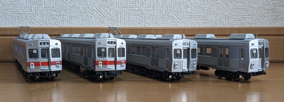 鉄道349 【東急7200系】天賞堂T－Evolution車両を