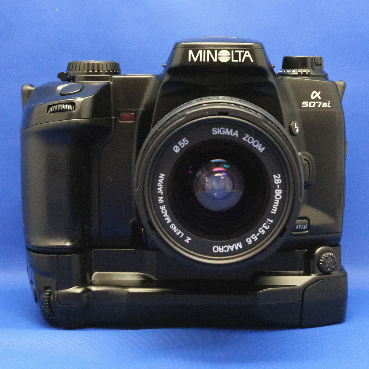 MINOLTA α 507si フィルム一眼レフカメラ レンズ2本セット MINOLTA α