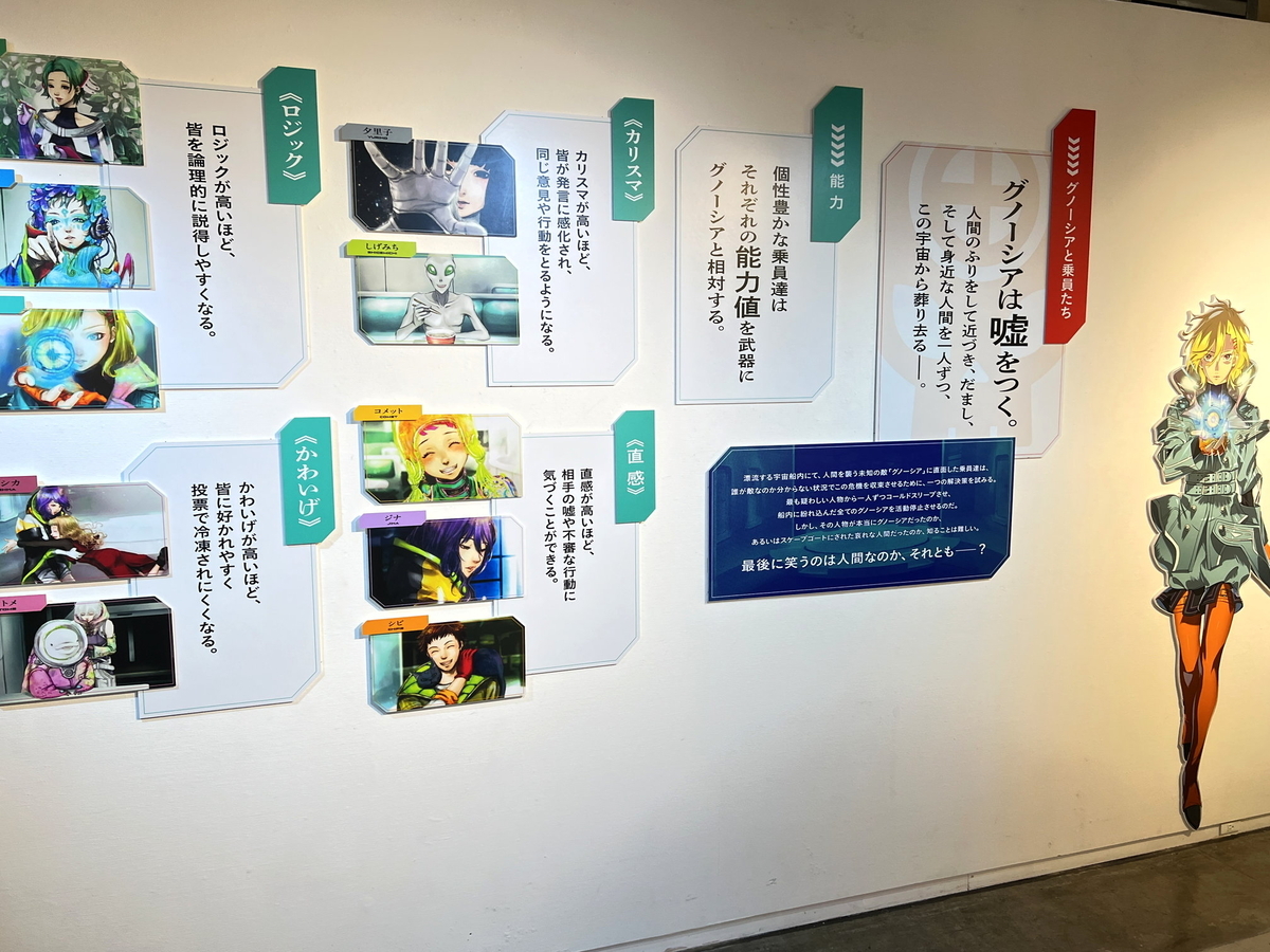 グノーシア パルコ PARCO 5周年 アクリルブロック セット 2点