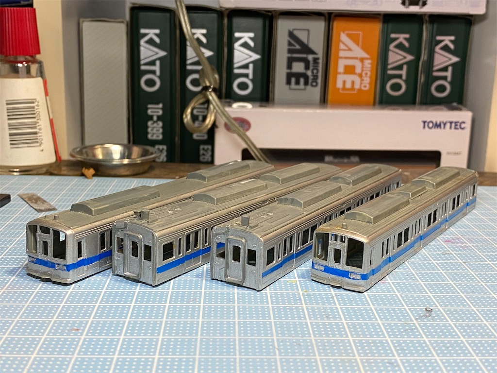 小田急1000形（1254編成 行先点灯 ブランドマーク付き）基本6両編成