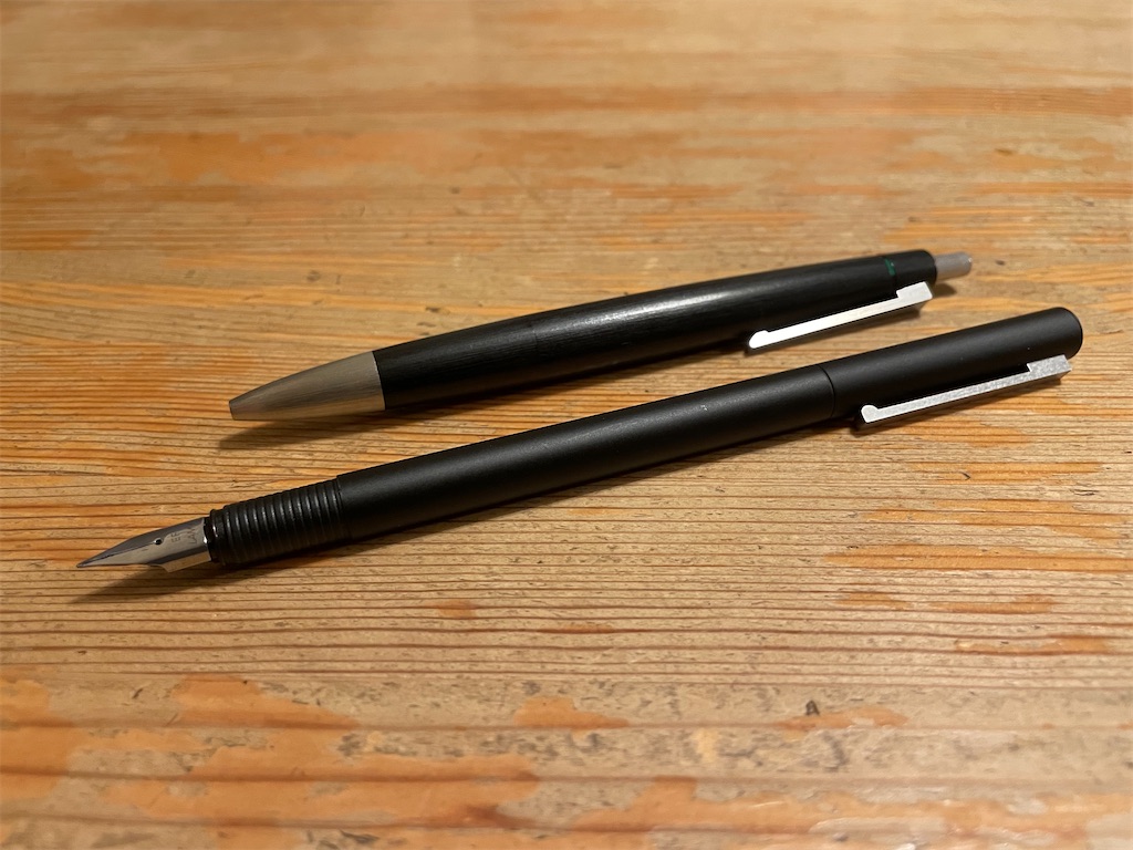 LAMY2000とcp1（4色ボールと万年筆） - 手帳の湖