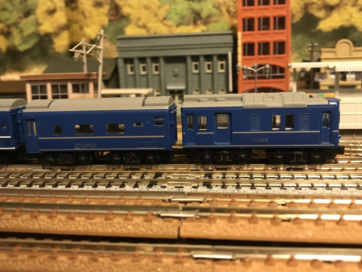 国鉄 24系25形寝台客車 銀帯 Bトレインショーティー 寝台特急 ブルー