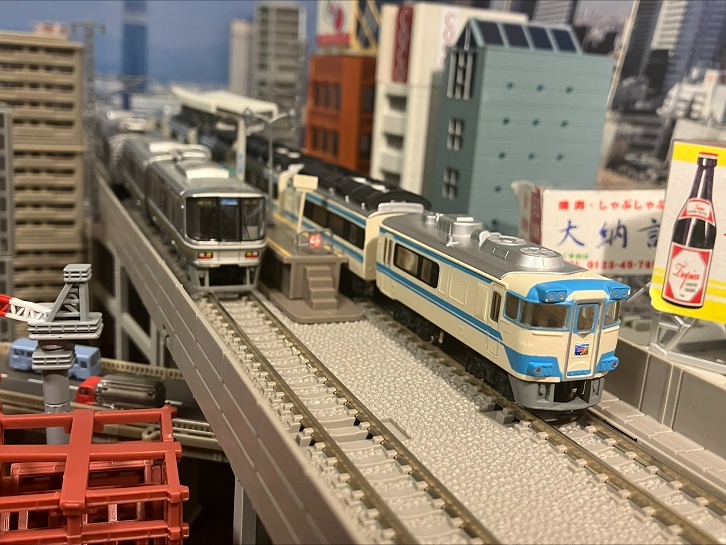 JR四国 キハ181系気動車 四国色 Bトレインショーティー - 京阪神