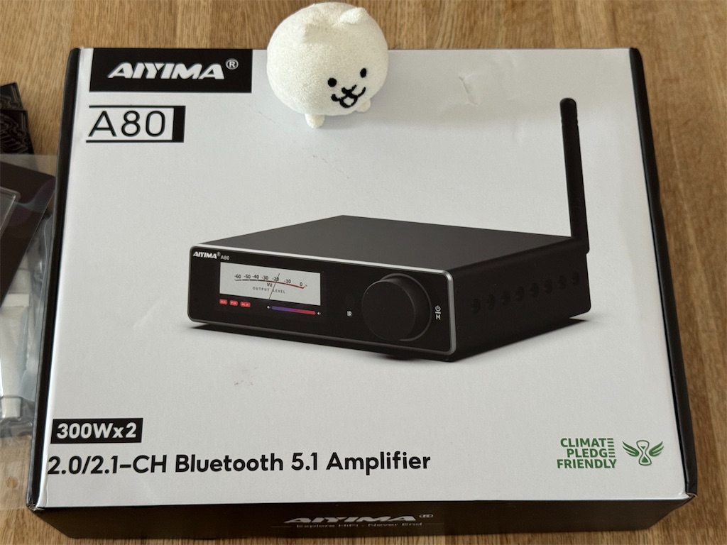 雑記：中華多機能DACアンプ『AIYIMA A80』のファースト
