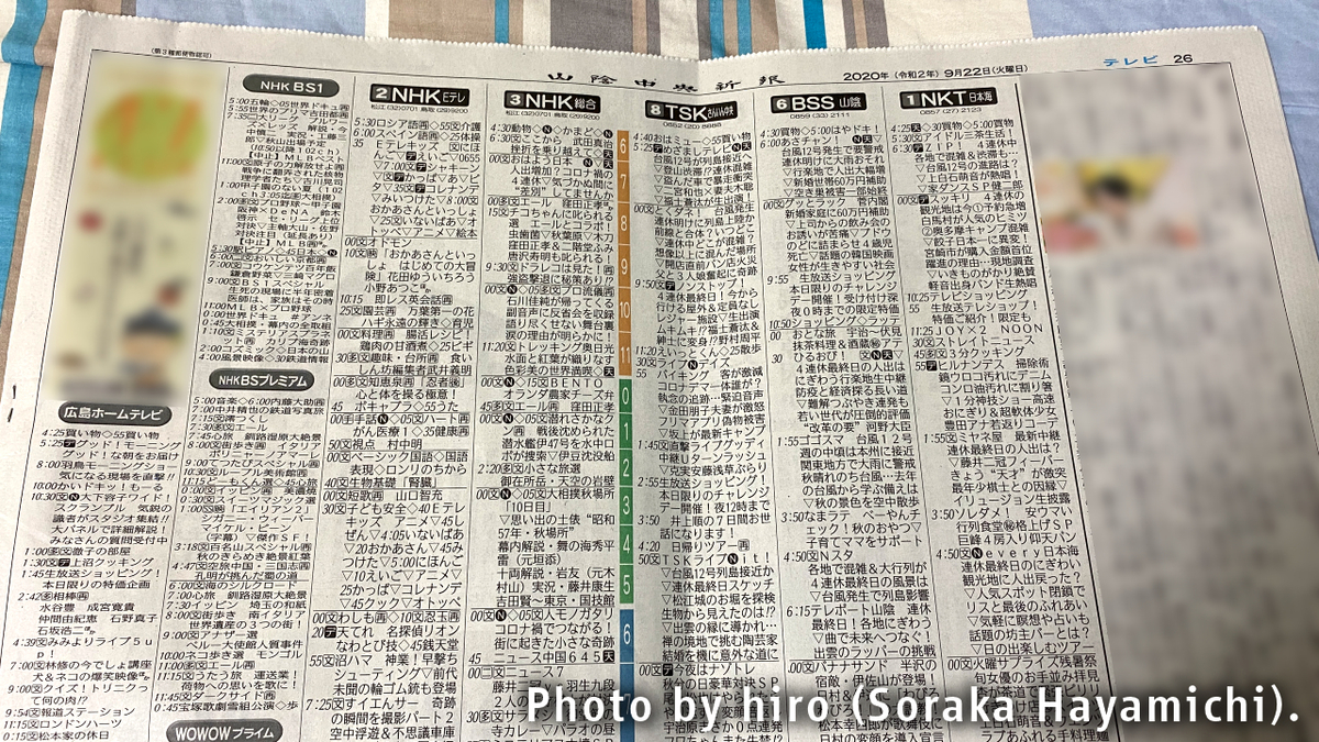 島根県の新聞流通考察 - そらマメさん鉄道局・流通局