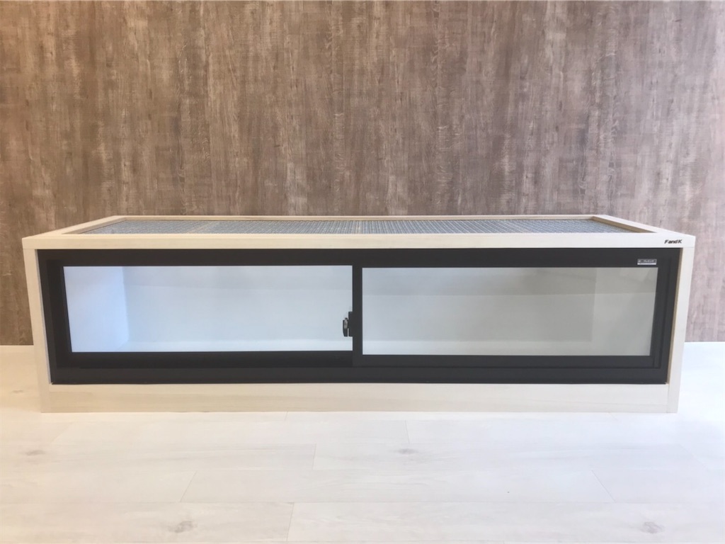 即納品！アルミサッシケージ - F and K 爬虫類・小動物木製ケージ