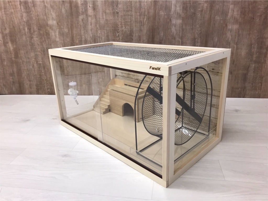 meeei様 FandK爬虫類木製ケージ ハリネズミ仕様 FandK 爬虫類木製