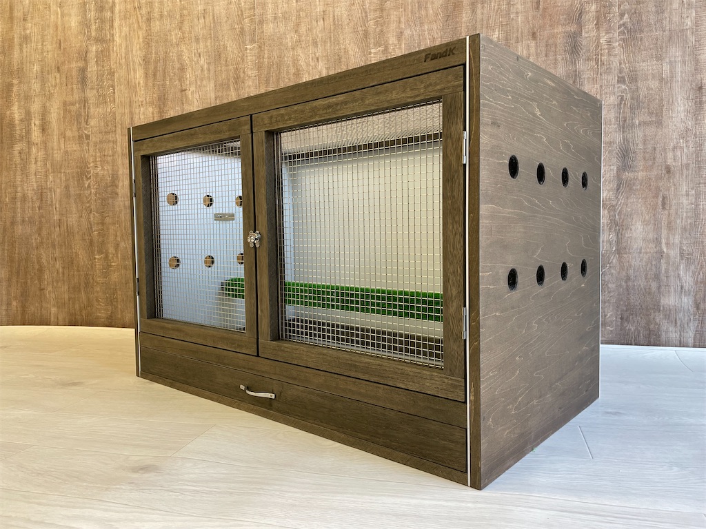 フクロウケージ - F and K 爬虫類・小動物木製ケージ