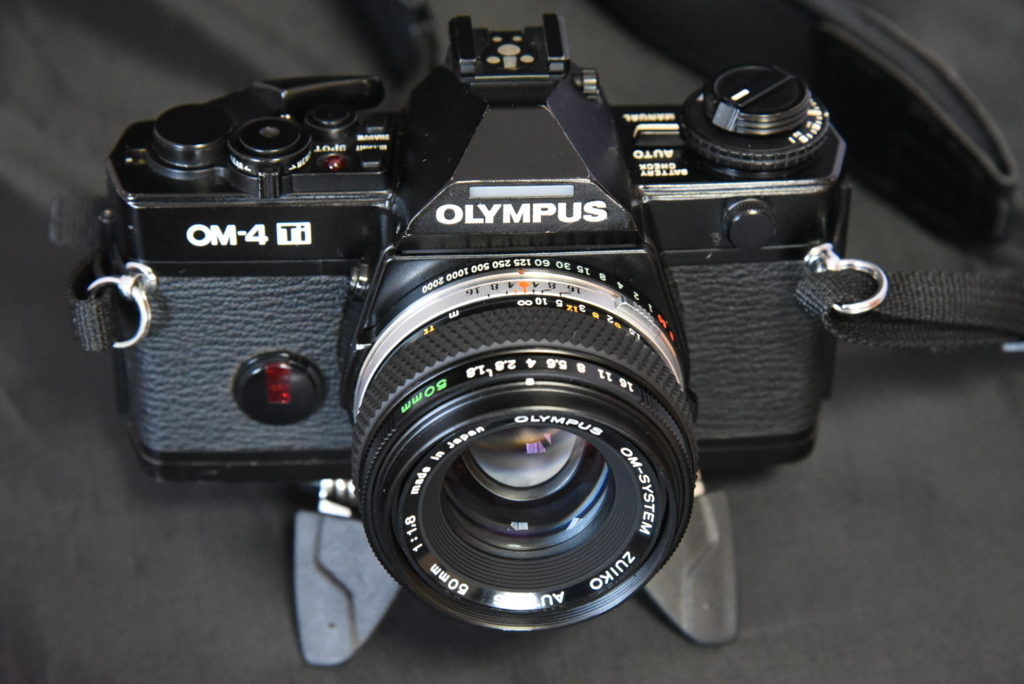 Olympus OM-4 Ti チタンボディ 一眼レフフィルムカメラ オリンパス