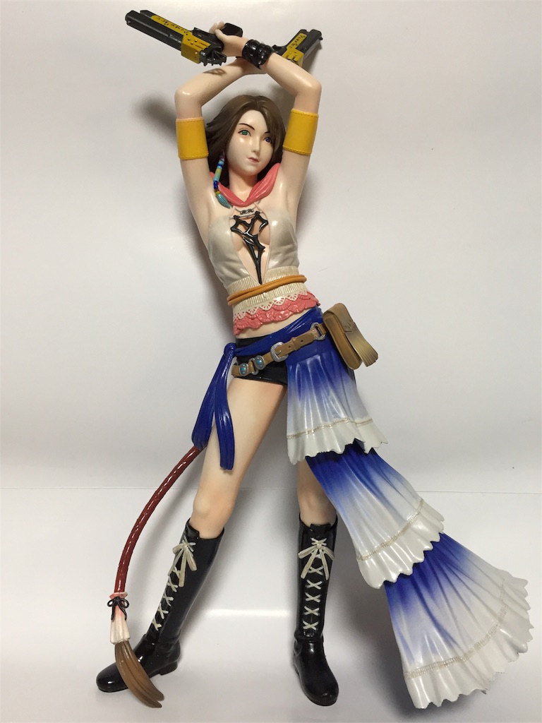 ファイナルファンタジー10 プレイアーツ ユウナ ティーダ フィギュア未