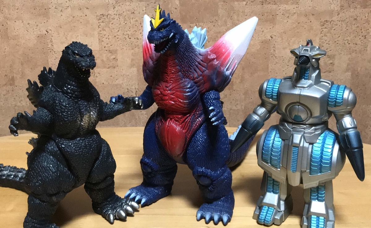 スペースゴジラ 1994年製 フィギュア ソフビ スペースゴジラ ゴジラ