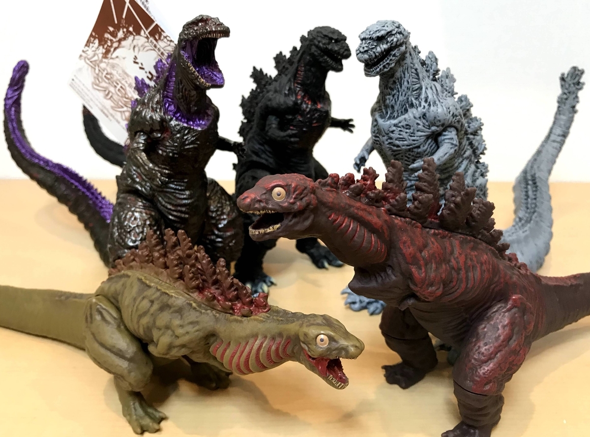 シン・ゴジラ（形態変化3体セット） ムービーモンスターシリーズ(2017